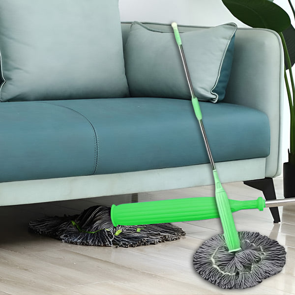 PROMO: 1+1 GRATUIT: Twister Mop - mop cu stoarcere automata prin rotire și putere mare de absorbtie