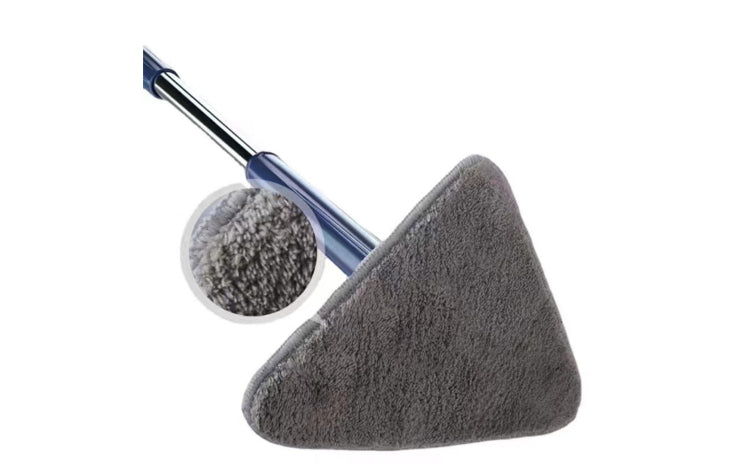 Laveta pentru mop triunghiular Macvi®, material absorbant de inalta eficienta, ideala pentru curatarea rapida si temeinica a suprafetelor.