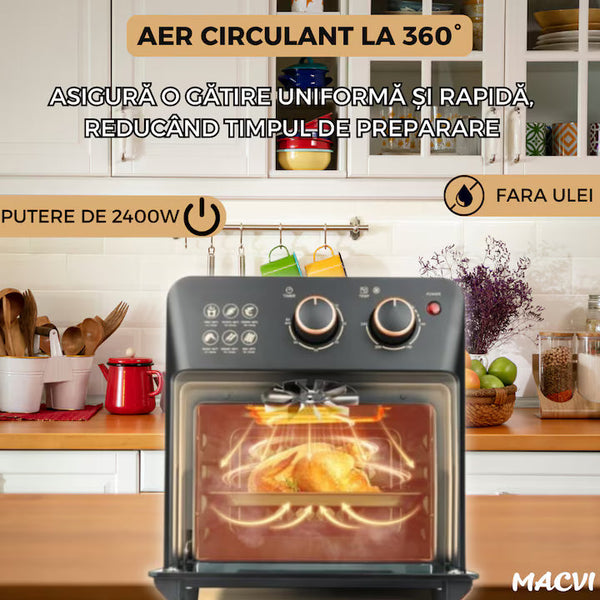 Friteuza cu Aer Cald Retro