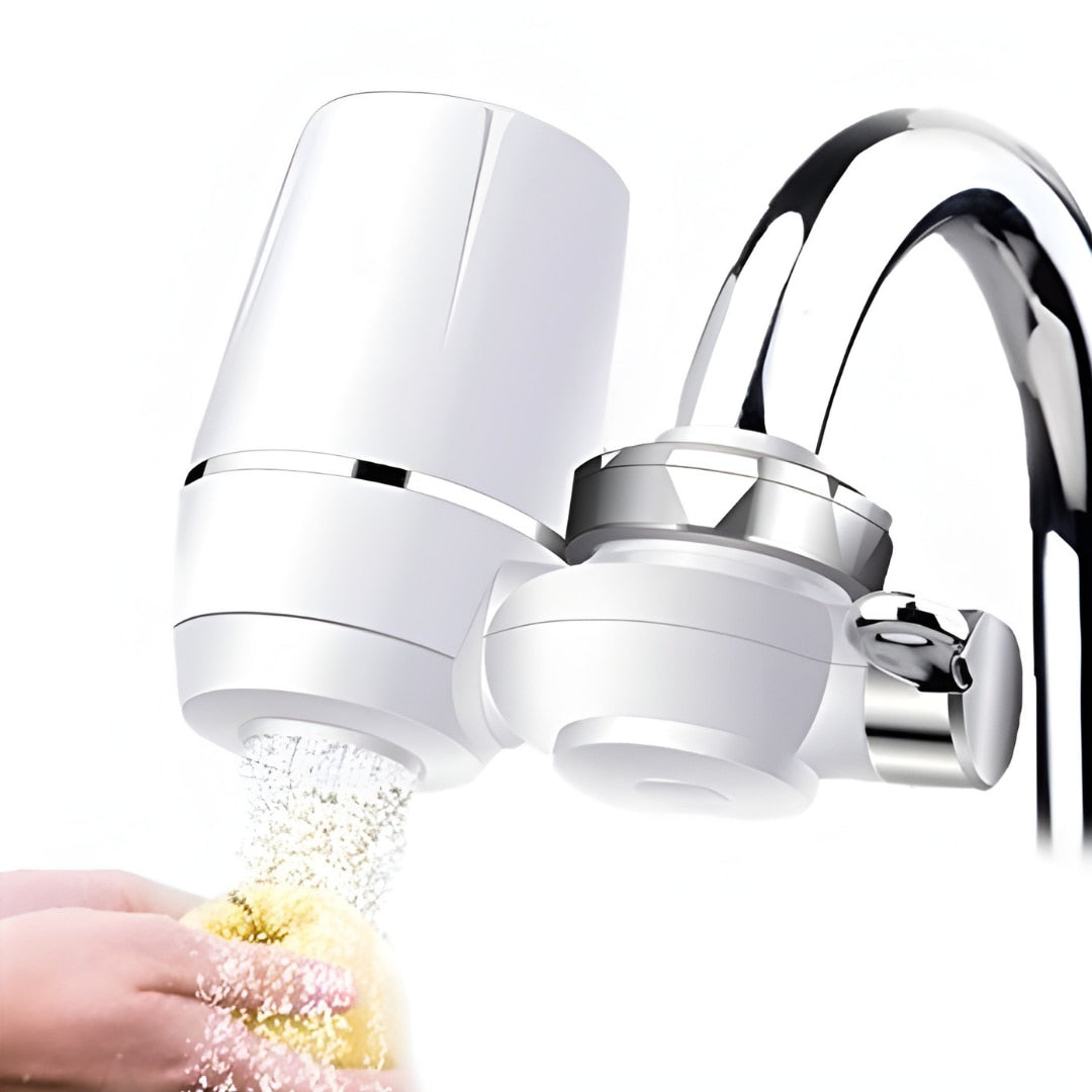 Purificator Apa cu Filtru Macvi®, 7 nivele pentru Chiuveta, Robinet cu Sistem Avansat de Purificare, 1000L Capacitate, ABS Alimentar