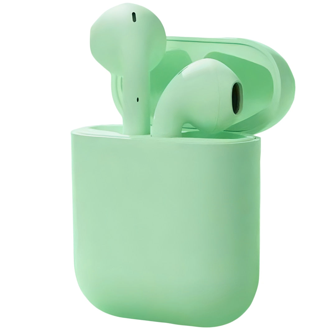 Casti wireless Macvi® Freepods i18, Bluetooth 5.0, Touch Control, HiFi Sound