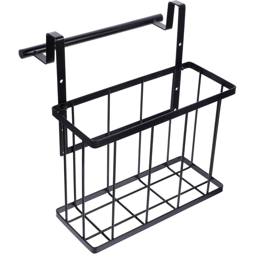 Cos metalic suspendat Macvi®, organizator pentru dulap baie sau bucatarie, economisire spatiu, otel carbon, montaj simplu