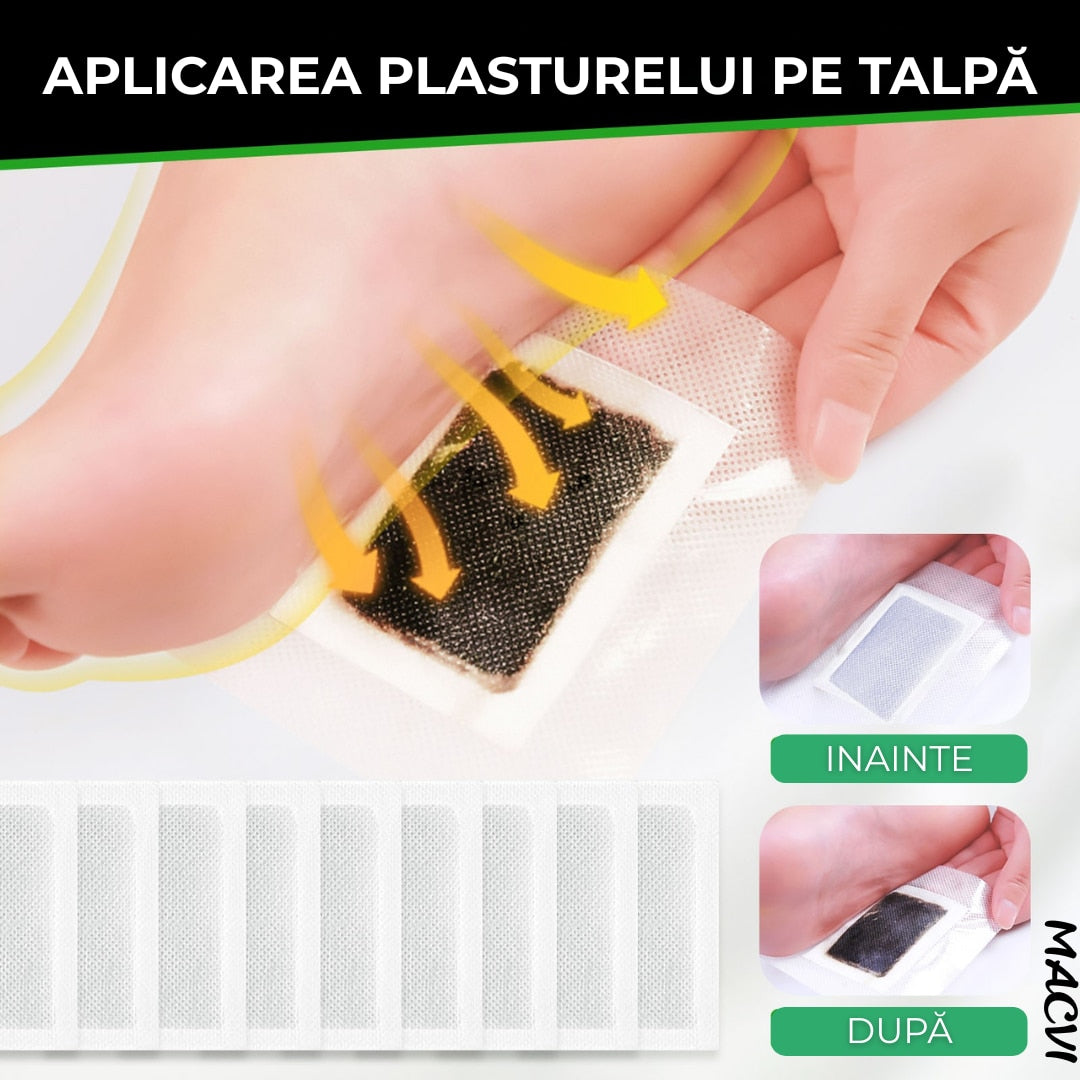 PROMO: Plasturi pentru Detoxifiere, 50 + 50 GRATUIT