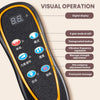 Saltea Multifunctionala de Masaj MACVI, Masaj Complet Shiatsu, 10 Motoare cu Vibratii, Incalzire, 9 Moduri de Masaj, Telecomanda, pentru Spate, Gat si Coloana, Piele Ecologica, Maro