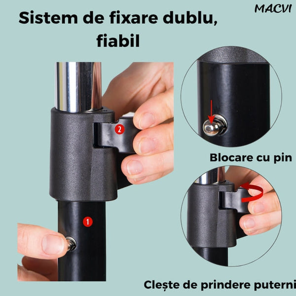 Cuier Mobil Dublu Macvi