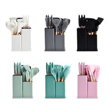 Set 19 Ustensile Bucătărie Silicone Pro Plus