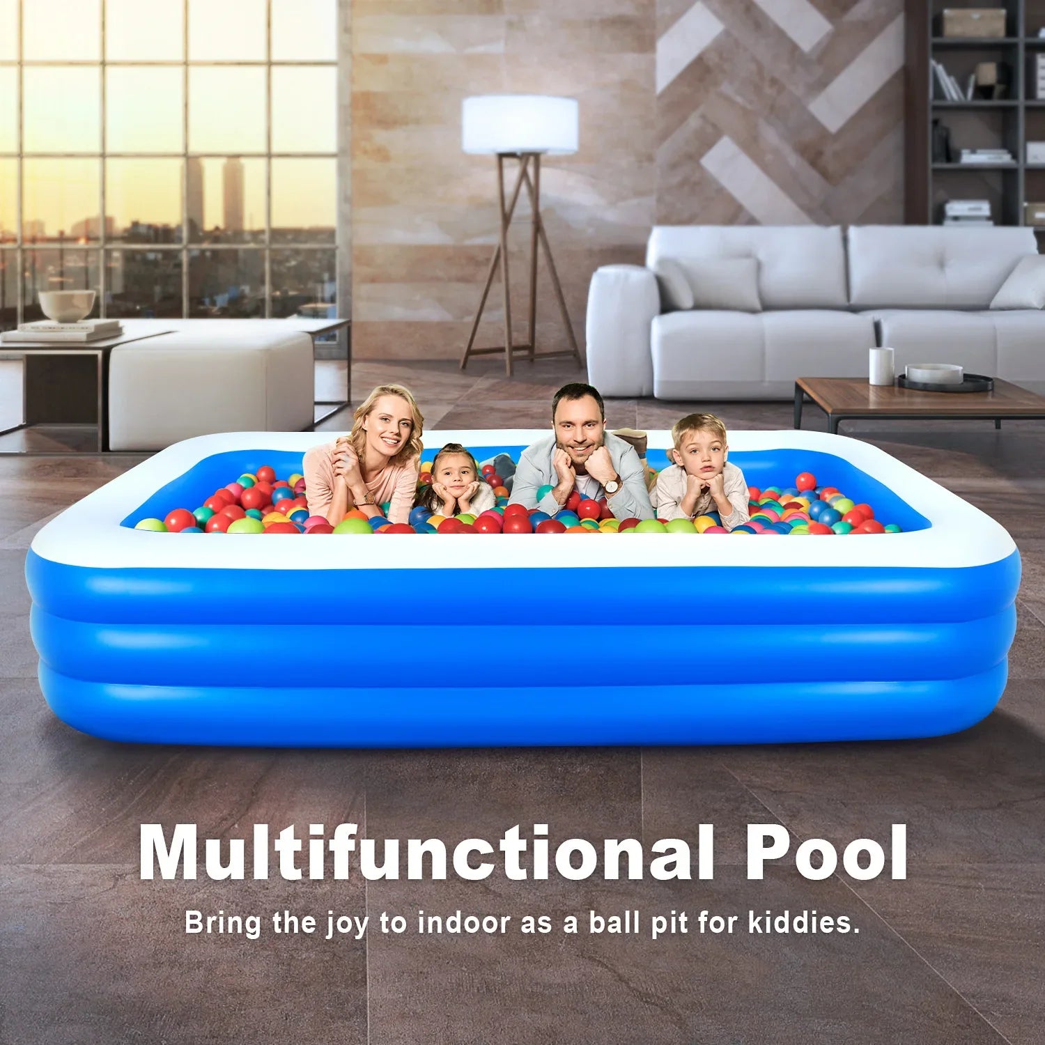 Piscină Gonflabilă de Grădină pentru Copii și Adulți – Răcorire Rapidă Vara