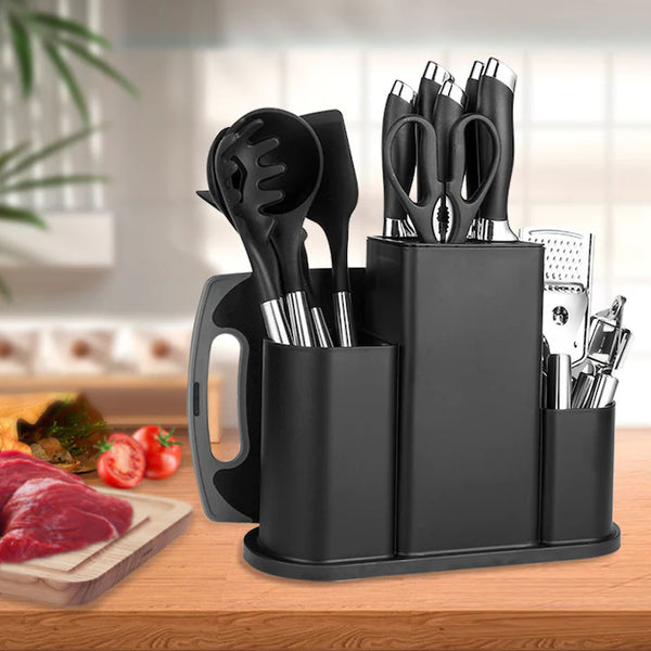 Set Modern de Tacâmuri Negru