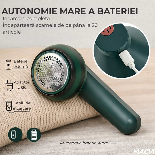 AWH Îndepărtător de Scame Electric