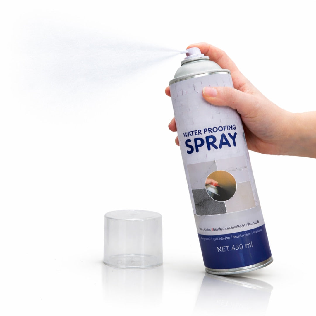 PROMO: 1+1 Spray Etansare Macvi® 450ml Hidroizolatie Rapida, Impermeabilizare Crapaturi, Protectie de Lunga Durata