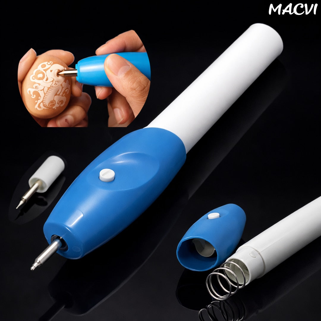Stilou de gravat Macvi® pentru otel, lemn, electronice, obiecte de valoare, colectionabile, piele, calculatoare