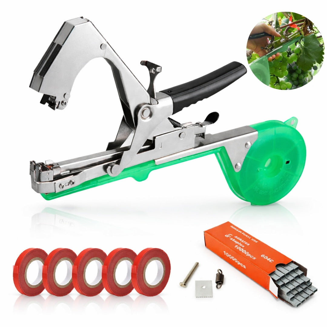 Aparat pentru legarea plantelor Macvi®,Ideal pentru vie, pomi, legume si flori