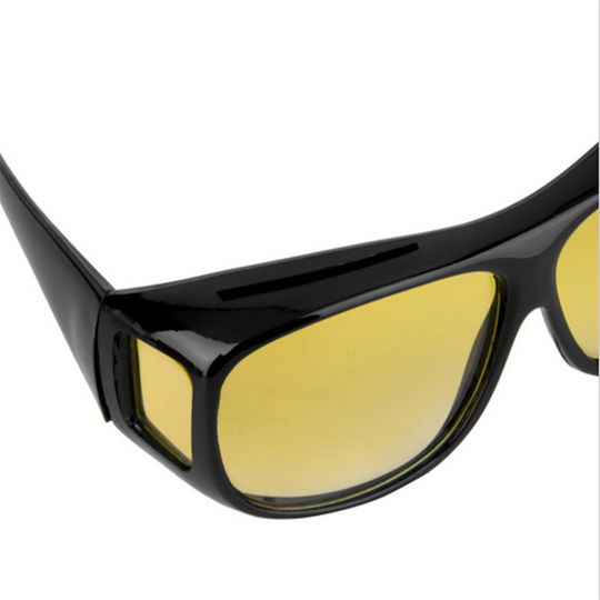 Ochelari de condus polarizati Macvi® pentru condus noaptea, lentile galbene